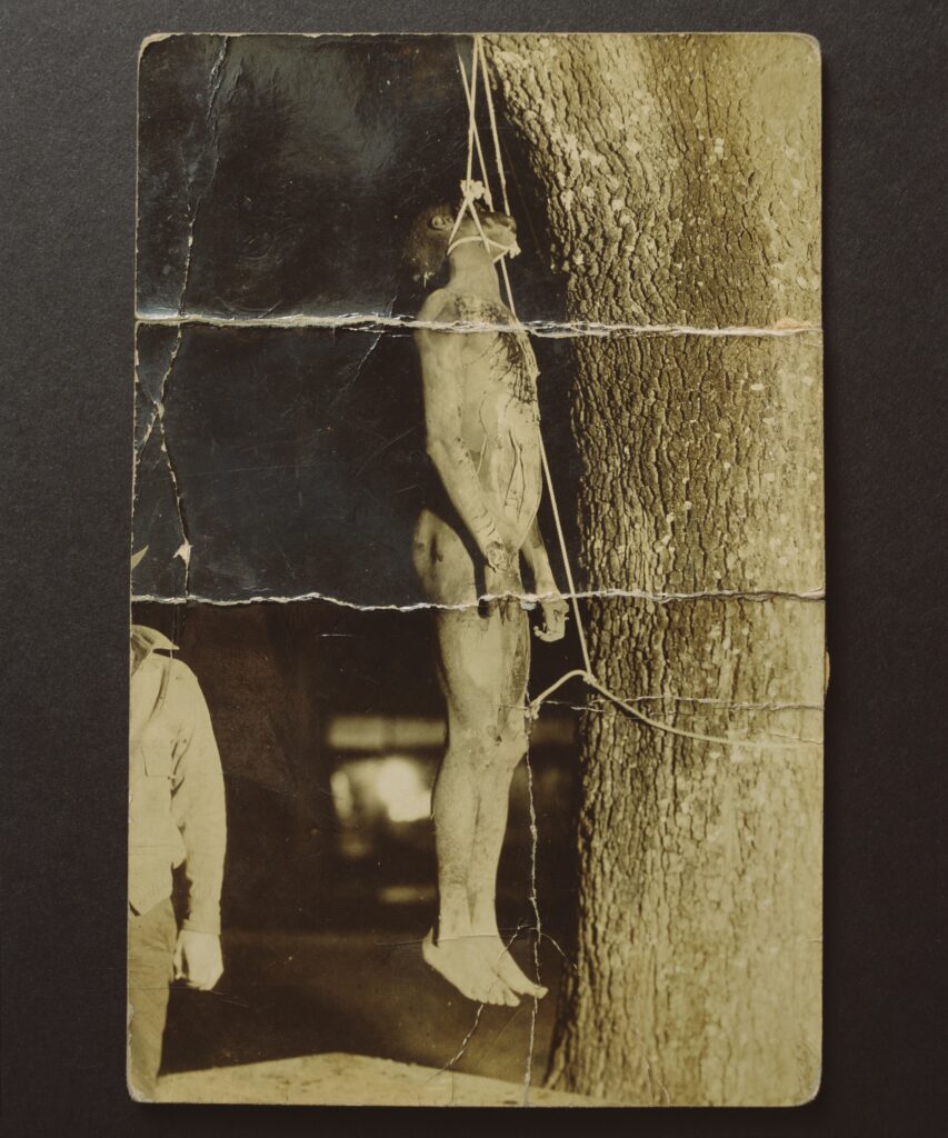 Black Man Lynching, Circa 1910’s Photo Postcard Stamped Va. A.B.C. Board Store No. 114 (Infamous)